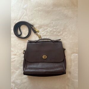 Vintage Coach Court Bag 9870